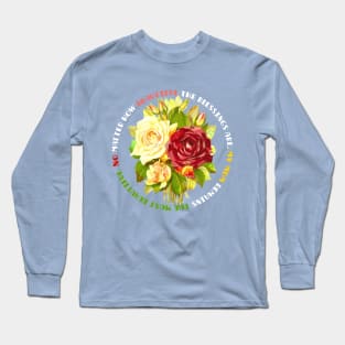 Mother s day, Beautiful flowers for my lovely mom, mother's day Long Sleeve T-Shirt